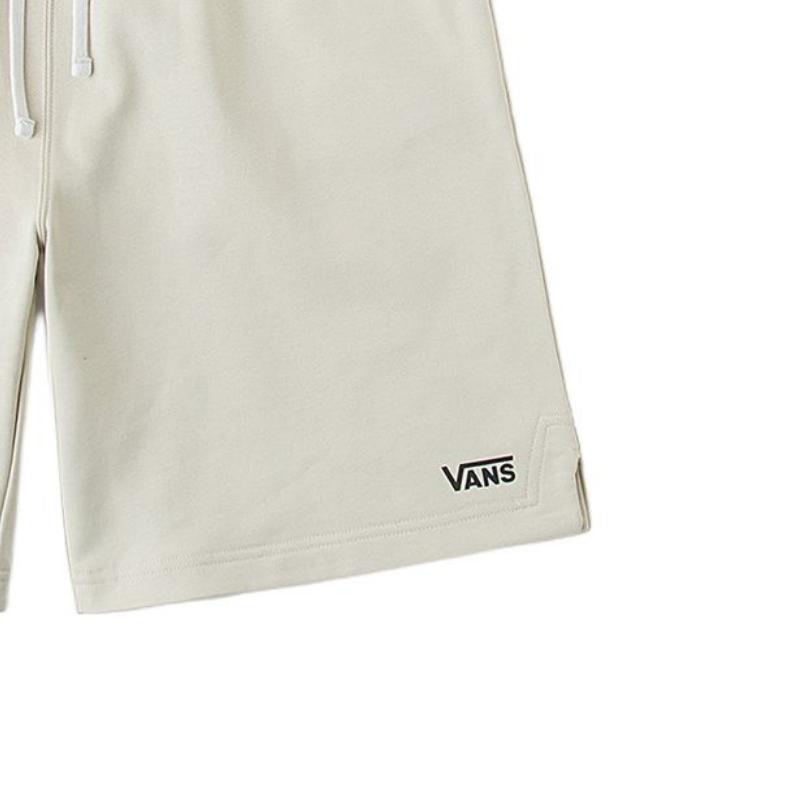 Vans Solid Color Versatile Fashion Comfortable Lace-Up Five-Point Casual Shorts Men shorts Oatmeal VN000GTR2N1