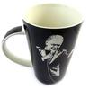 Les Trésors De Lily [N3203] - Large Black 'Franck Sinatra' Mug