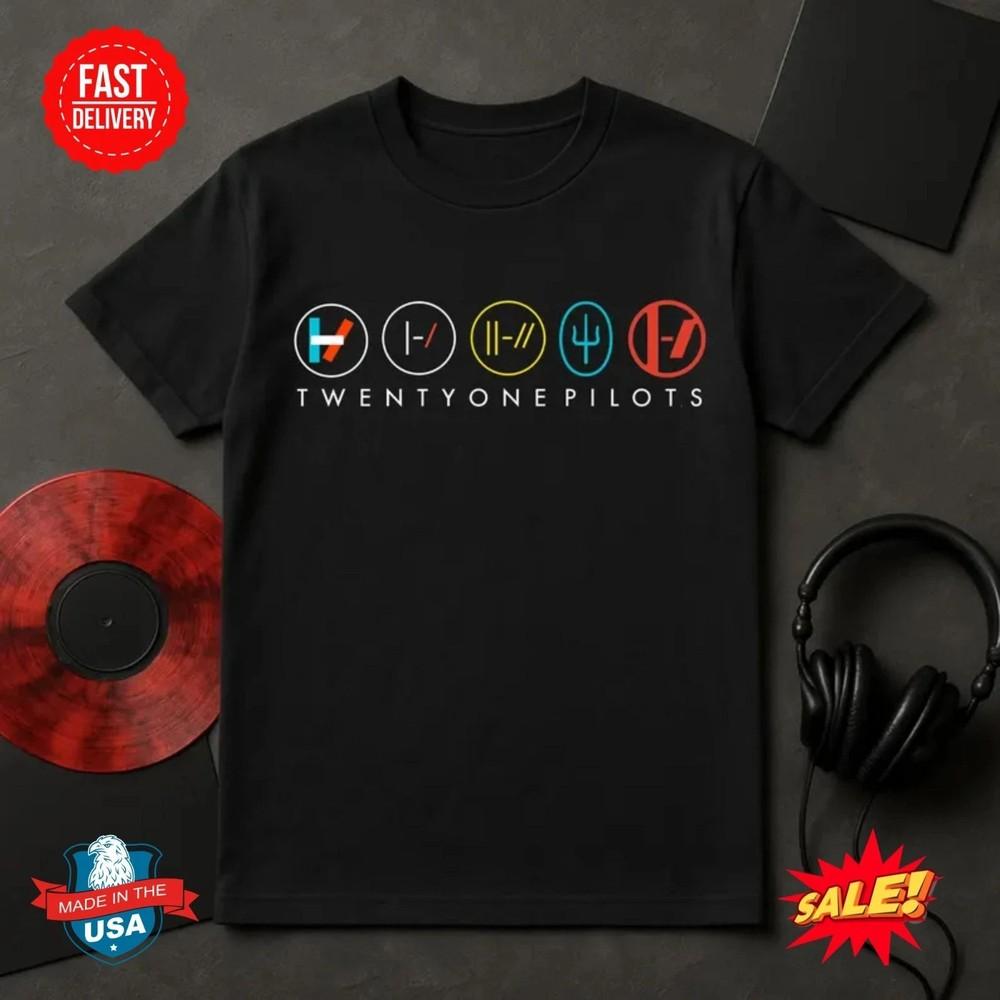 Twenty One Pilots Breach TShirt Clancy Tour TShirt S5XL Unisex T-Shirt M