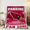 Arizona Cardinals Logo Portable Blanket/Soft Blanket Bedding Blanket Suitable for Travel Camping Living Rooms Offices Sofas Fan Gifts