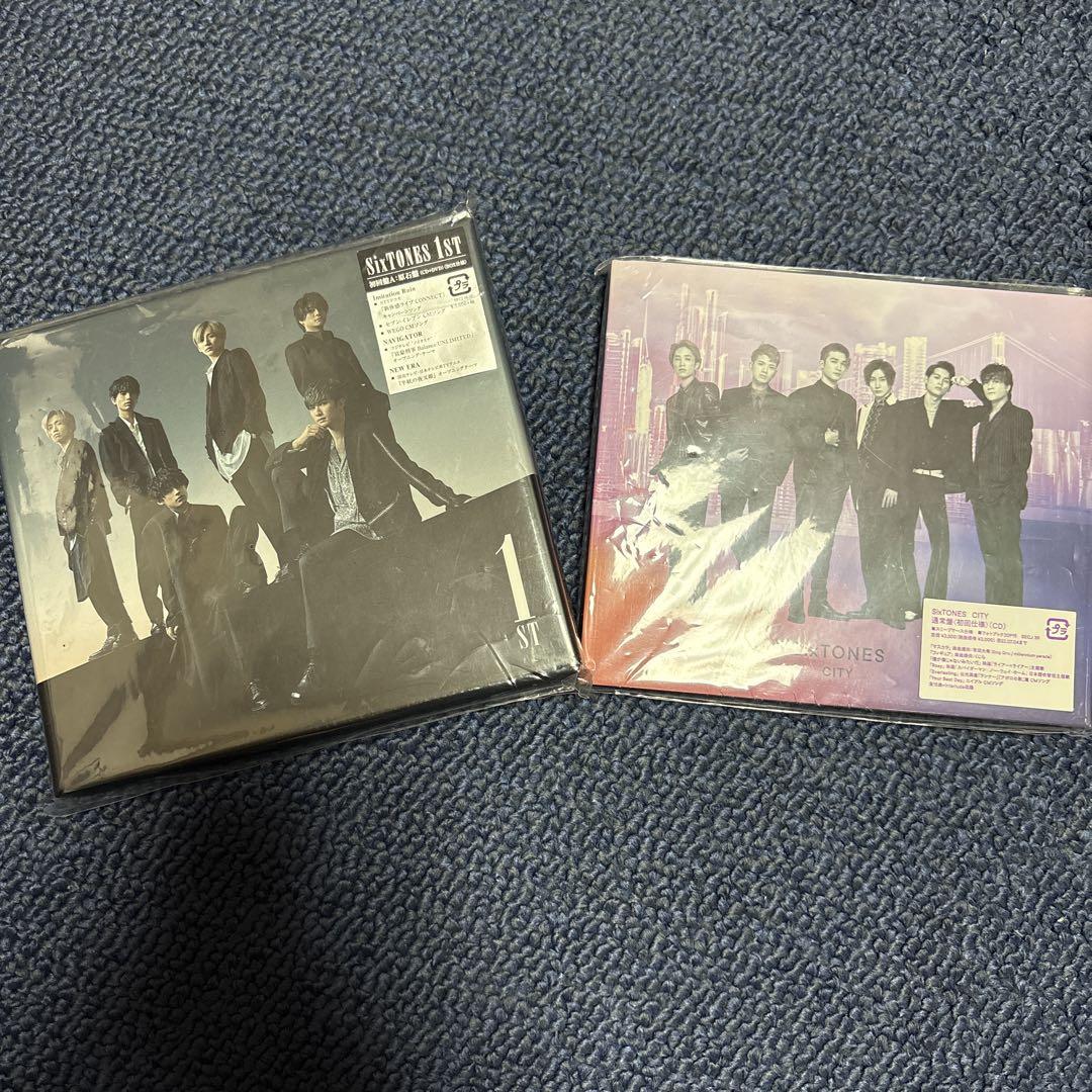 

[USED] SixTONES 1ST CD 2-disc set SixTONES city