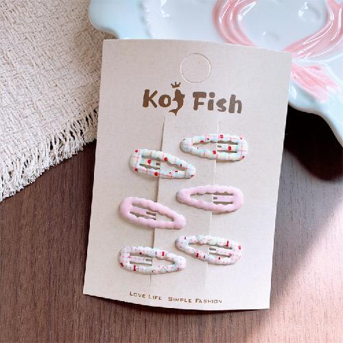 Children's Hair Clips Small Water Drop BB Clip Hairpin Barrettes Bangs Side Clip Kids Headwear Baby Girl Hair Accessories