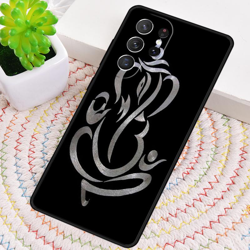 Om Yoga Symbol Hindu Logo soft Silicone Phone Case For Samsung Galaxy note 10 pro S26 S25 S24 S23 S22 S21 Plus Ultra Capa Cover