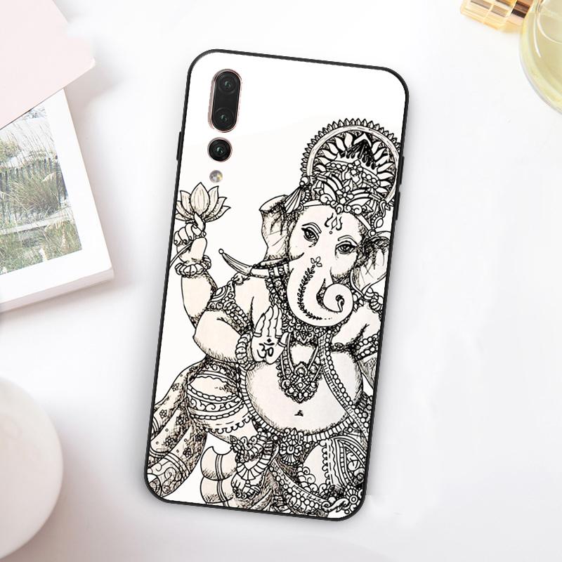 Ganesh Elephant God For Huawei Nova 5T 9 10 SE 7i 8i 11i 12i Y73 Y90 Y70 Y72 Y61 Y91 Y60 P20 P40 P30 Lite Case