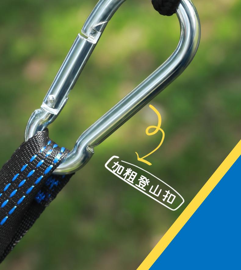 Ultralight Anti-rollover Double Camping Hammock: Strong, Portable Parachute Cloth for Outdoor Adventures