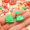 Ciondoli in Resina Serie Natalizia: Campanelle per Albero, Babbo Natale, Renne, Pupazzo di Neve Ornamenti