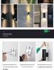 LED Outdoor Waterproof Double Head Wall Light for Balcony, Courtyard, or Villa - Up/Down Spotlight & Wall Washer