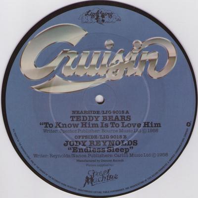 7inch Record TEDDY BEARS / JODY REYNOLDS - To Know Him Is To Love Him / Endles LIG9015 Lightning Recor 1979 UK Pop Used