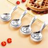 4Pcs/set Stainless Steel Short Handle Round Spoon Children's Spoon Soup Spoon Tea Spoon Milk Powder Spoon Dessert Spoon Feeding Spoon