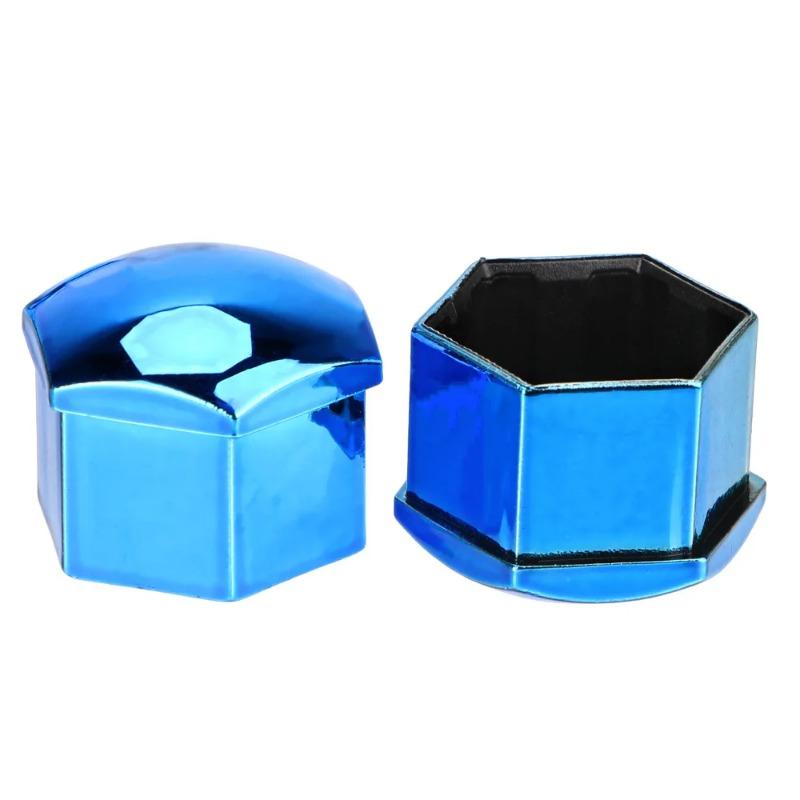 17/19mm 20pcs/set Car Wheel Nut Caps Protection Covers Caps Anti-Rust Auto Hub Screw Cover Car Tyre Nut Bolt Exterior Decoration