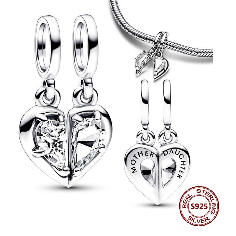 Charms camaleonte adatti a braccialetti originali alla moda in argento 925 con zircone, perlina a forma di polpo e tartaruga, ciondolo a forma di farfalla e lucciola, fai da te per realizzare gioielli