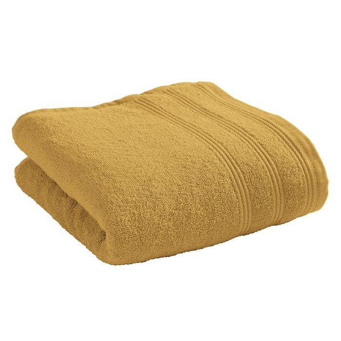 Serviette de toilette éponge Spa 50 x 100 cm / 400 gr/m² - Spa Jaune Maîs