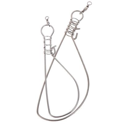 14/18Cm Lock Fish Portable Stainless Steel Belt Live Fishing Tool Supplies