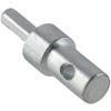 Stainless Steel 3/4 Inch Interface Inner Diameter  Adapter Silver Hexagonal Shank  Adapter  Worker