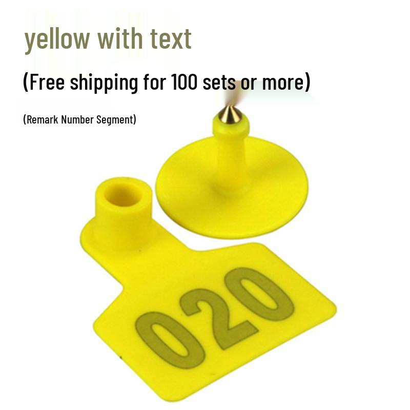 Laserem tištěné ušní známky: Prasata, Prasnice, Ovce, Registrační značky