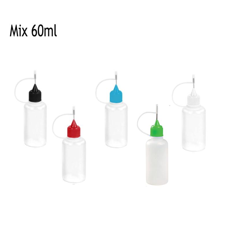 

5-12 шт. 3 мл-120 мл многоразовый аппликатор для клея с иглой пластиковая бутылка для бумажного квиллинга DIY скрапбукинг инструмент для бумажного творчества