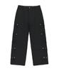 THE COLDEST MOMENT Tcm Vintage Saw Blade Pants (Black)