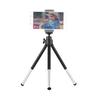 Mini Tripod 2 Section Extendable Desktop Tripod Stand Holder 1 4 Inch Screw Mounts for Phone ILDC Max. Load 0.5kg Black