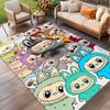 Labubu Print Rug, Washable Floor Carpet, For Entryway Dorm Laundry Room Office Study, Home Decor Birthday Christmas Gift