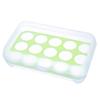 15 Grids Egg Storage Box Egg Carton Pp Case Egg Box Tray With Lid Drawer