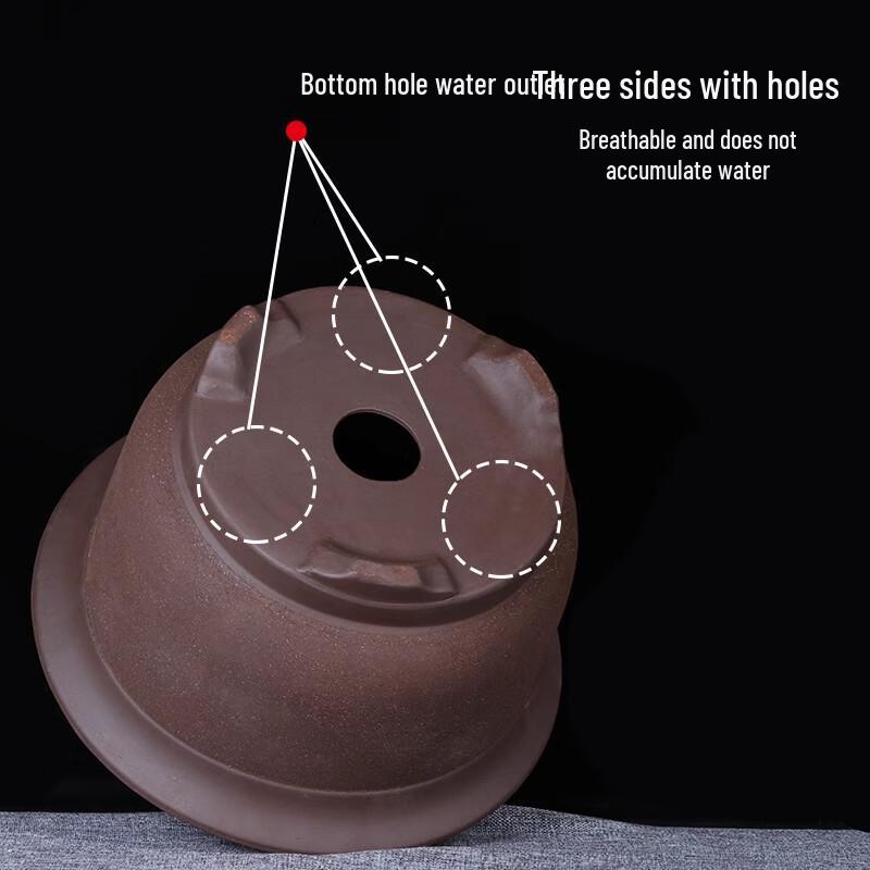 Maididuo Extra Large Round Ceramic Planter Pot