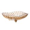 Flavinmci European Crystal Glass Triangular Fruit Plate