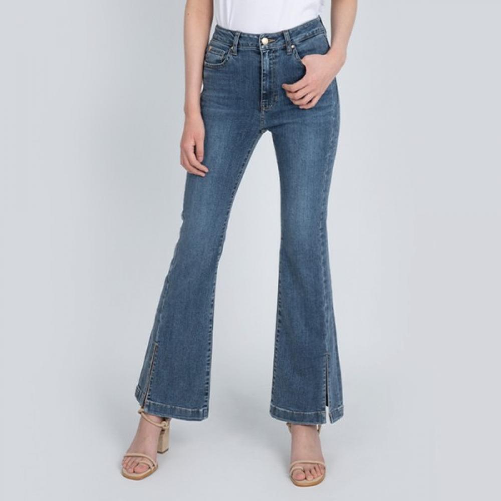 

GueSS GueSS Women S Hem Split Flare bruSh Cut Dark Blue Yn1d1047 dark blue/24