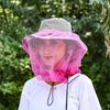Bee Protection Repellent Protection Face Protector Mosquito Hat Mesh Hat Head Net Fishing Cap