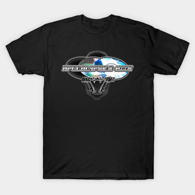 

Men Black Print T-shirt Apocalypse S Hits (Dark) No-Cut Transfer Paper Print Cotton Tshirt S чёрный