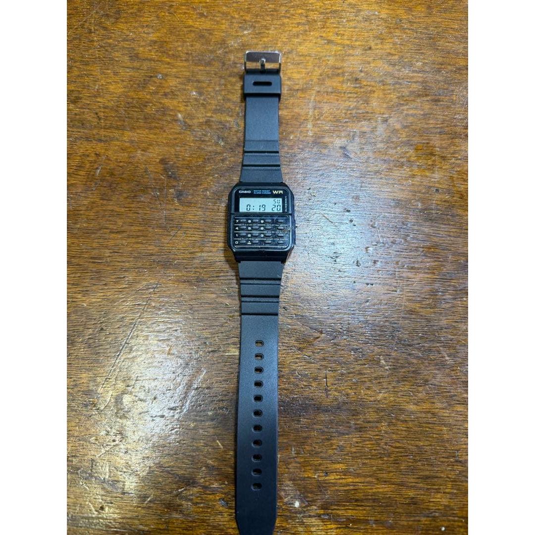 Used CASIO CA-53W-1Z Casio Standard Re-imported model operation confirmed
