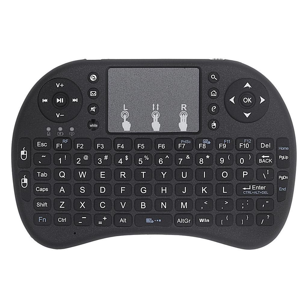 i8 Wireless Mini Keyboard & Air Mouse with Dry & Lithium Battery Remote Control