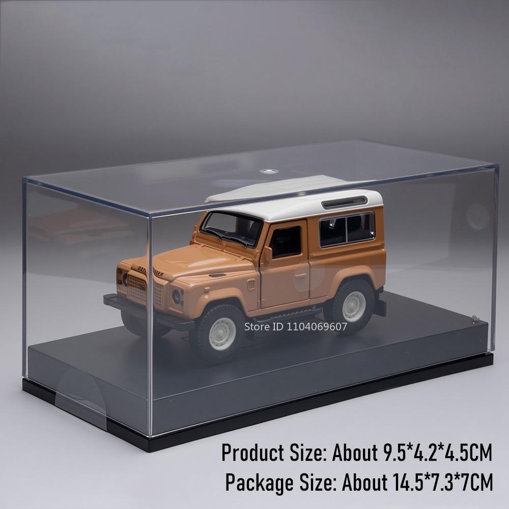 1:43 Land Rover Defender Model Toy Off-road Cars Alloy Diecast Doors Opened Rubber Tires Simulation Interior Ornament Vehicles