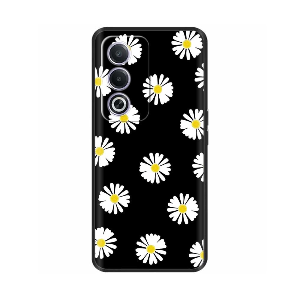 Phone Case for OPPO K12X 5G 6.67" CPH2667 Protection Luxury  Soft Black Silicone Shockproof Shell Painted Back Cover Funda Coque