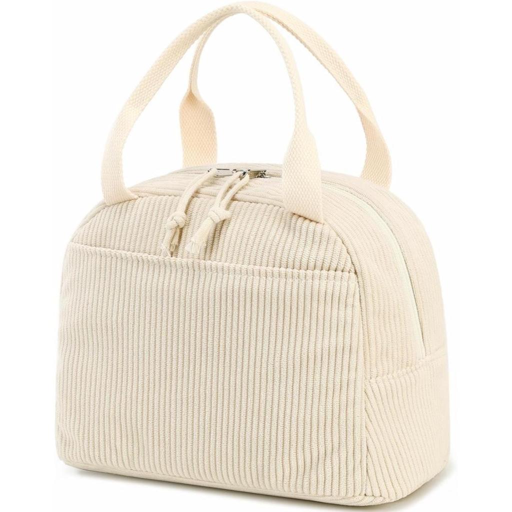 Insulated Lunch Box Bag for Students & Office Workers, Handheld or Shoulder Style