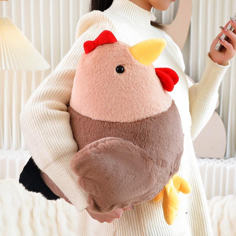 Urocza pluszowa symulacja kurczaka Lalka Kogut Zabawka Lalka Dzieci Rekwizyty Poznawcze Realistyczne Zwierzęta Symulacja Pluszowa Kawaii Zabawka Prezent