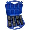 UPstore Large Air Impact Socket 8 Pieces Set Impact Socket Impact Wrench 1 Inch Square (25.4mm) Track Bus Large Vehicle 41mm 38mm 36mm 34mm 33mm 32mm