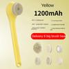 Electric Bath Brushes Bath and Body Works Silicone Body Scrubber Waterproof IPX7 Scrubber Brushes Back Long Handle Back Brushes
