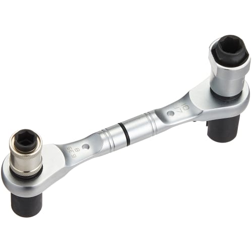 Ichinen Access MUST TOOL 8-Function Swivel Grip Non-Slip Wrench IM-NSS8S 12464 Short Type