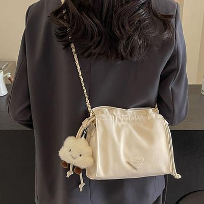 Bag Premium Versatile Bucket Bag Spring and Summer New Fashion Chain One Shoulder Crossbody Bag Women