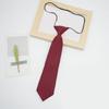 Einfarbiges Halsband für Damen mit verstellbarer Länge, frei knotbar, Halsband für Schuluniformen und professionelle Outfits