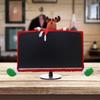 Snowman Claus Santa Elk Christmas Decorations Computer Dustproof Gift Cover