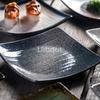 Japanese Ceramic Square tray Dining Food Plate Creative Coarse Ceramic Tableware Snack Dessert Sushi Dishes pasta plate sets