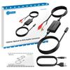 AUTOUTLET 192kHz Digital Analog Audio Converter with Male Cable 192KHz Optical Digital To RCA Audio Converter DAC Converter SPDIF To RCA Audio