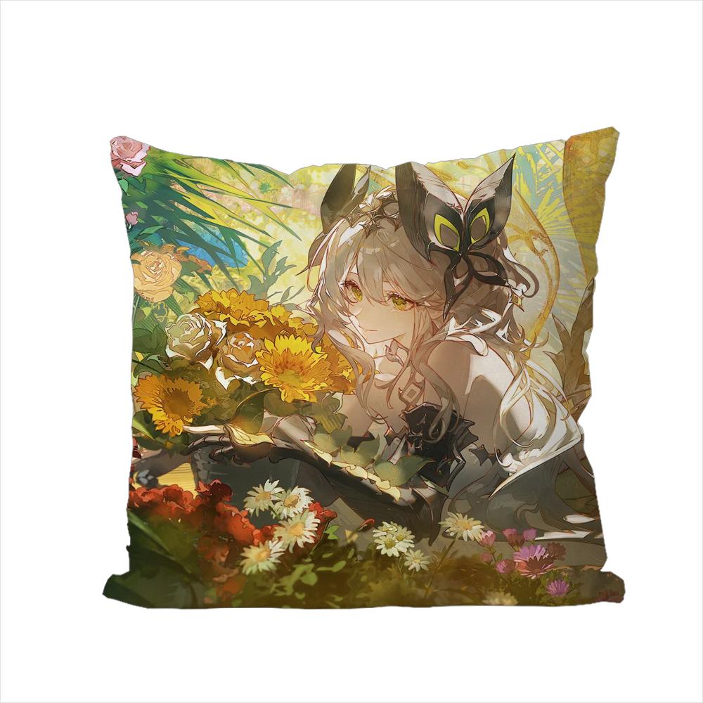 Duet Night Abyss Pillow Case For Car Sofa Decorative Home Doublesided Print Plush Square Throw Pillow Cushion Cover