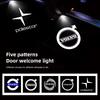 LED Car Door Logo Projector Light For Volvo XC90 V90 V60 XC60 V40 S80 S60 S90 C40 XC40 V70 XC70 C30 C70 EX90 Rdesign Accessory