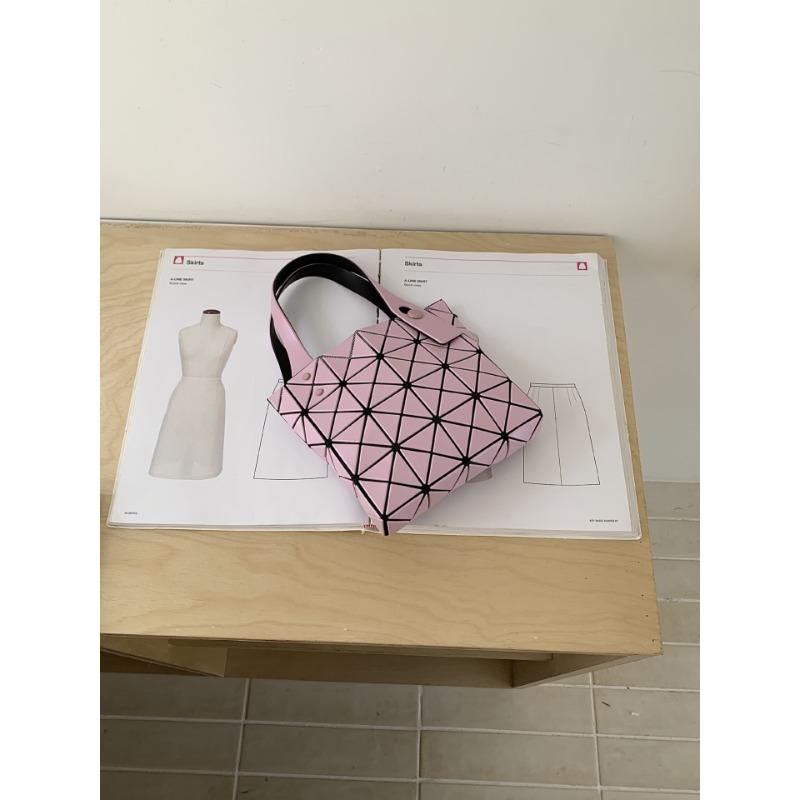 Fashion European and American Shopping Bags for Women's Fashionable Shoulder Bag Solid Color Splicing High-end Handbag