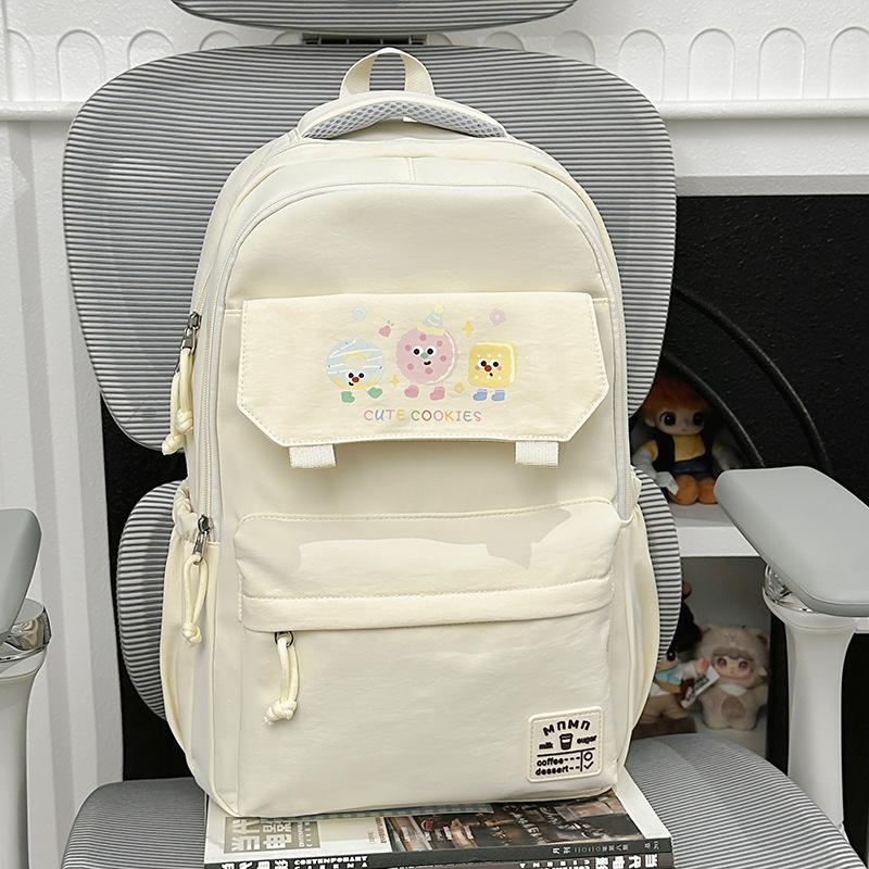 Schoolbag Japanese ins niche schoolbag female backpack junior high school student high school student schoolbag large capacity girl backpack light