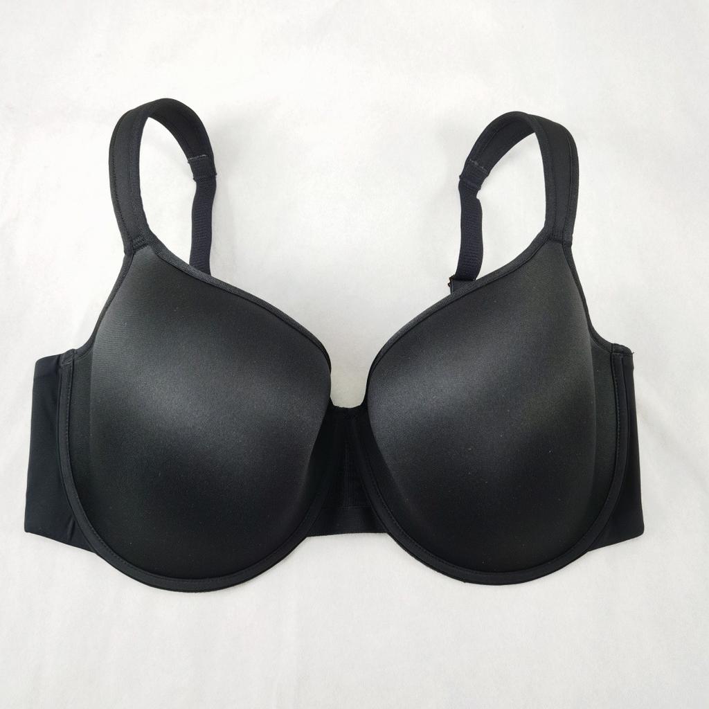 European and American Smooth Wide Shoulder Straps Full Cup Bra Comfortable Large Chest Small Anti-sagging Underwear