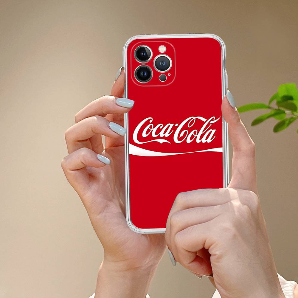 Hot C-Coca Drinks C-Cola Phone Case For IPhone 17 16 14 11 12 13 15 Pro Max 14 Plus 17 Air Cover