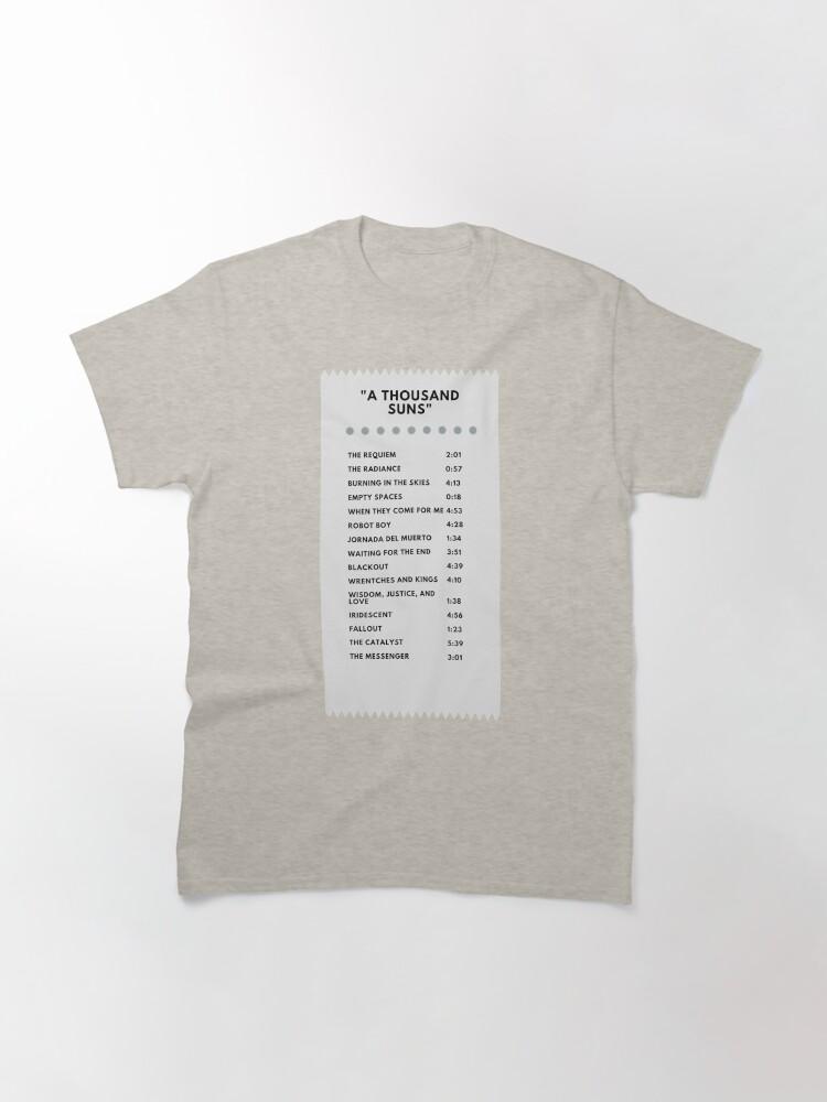 "A THOUSAND SUNS" CARTOON RECEIPT Classic T-Shirt